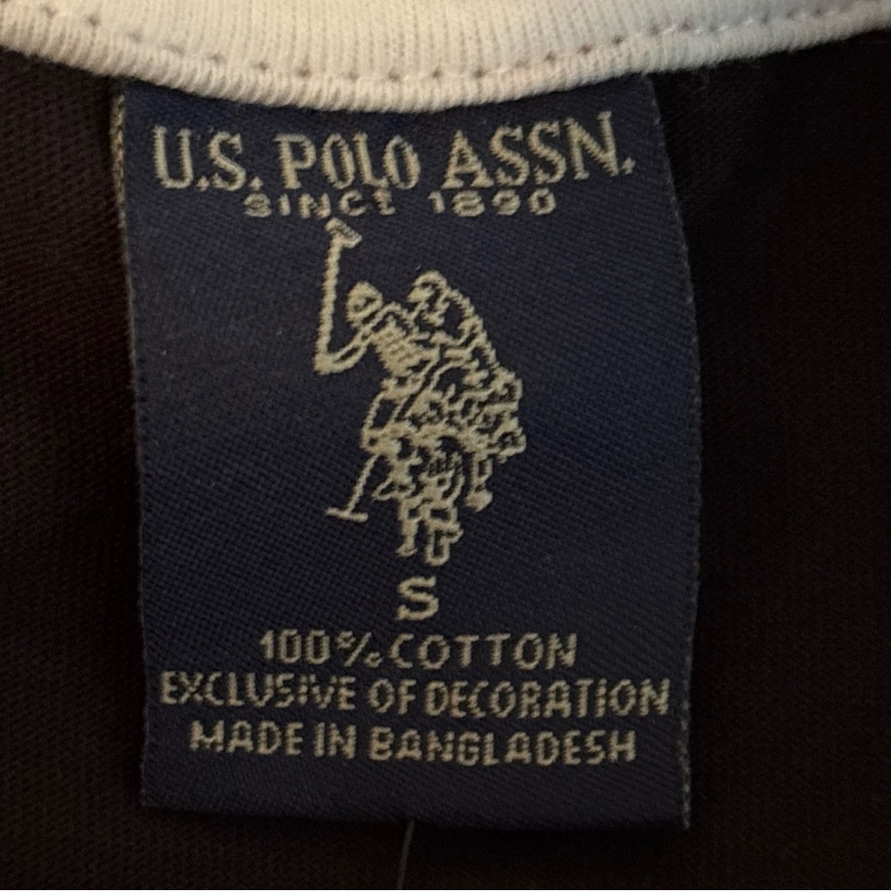 NEW W/tag Polo Assn. Big Pony #3 Navy, Red Trim T-Shirt Short Sleeve Size Small - Picture 6 of 15
